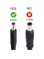 آداپتور+ دل اسلیم 19.5v 6.7A سوکت ریز 130 وات - Image 2