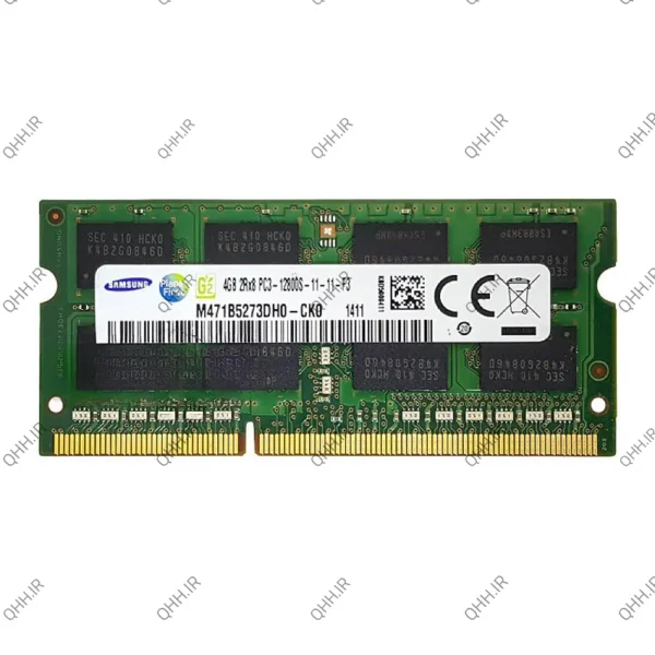 رم لپ تاپ 4 گیگ Samsung DDR3-1600-12800 MHZ 1.5V