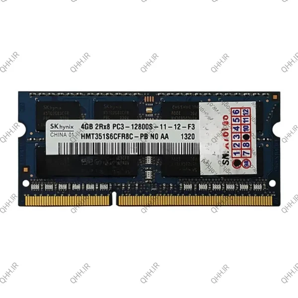 رم لپ تاپ 4 گیگ Hynix DDR3-1600-12800 MHZ 1.5V