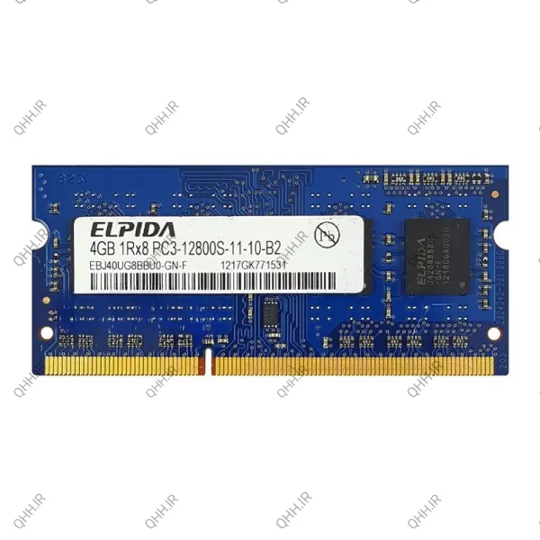 رم لپ تاپ 4 گیگ Elpida DDR3-1600-12800 MHZ 1.5V
