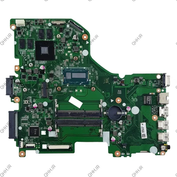 مادربرد لپ تاپ ایسر Aspire E5-573_V3-574 CPU-I3-5005U_ZRT_DA0ZRTMB6D0_VGA-2GB گرافیک دار-CPU حرارت دیده