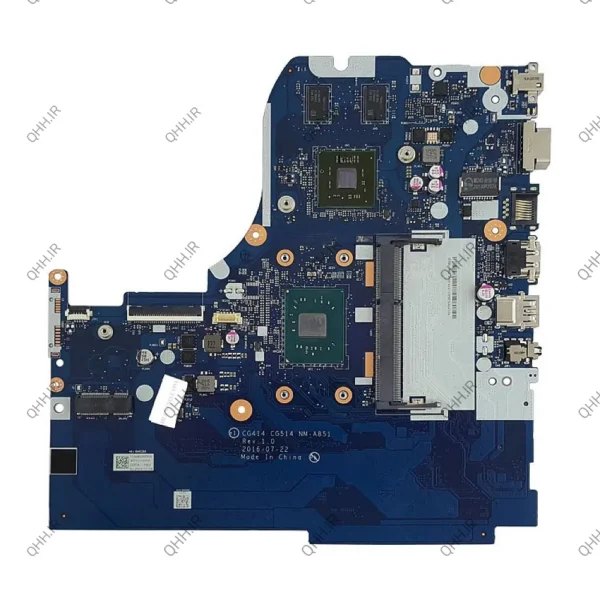 مادربرد لپ تاپ لنوو IP310-15IAP_CPU-Celeron N3450_CG414_CG514_NM-A851_VGA-2GB گرافیک دار-سوکت بزرگ