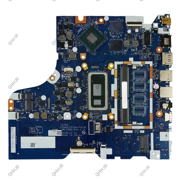 مادربرد لپ تاپ لنوو IdeaPad L340-15IWL_CPU-I5-8265U_FG7N0_FG540_FG740_FV741_NM-C092_VGA-1GB گرافیک دار