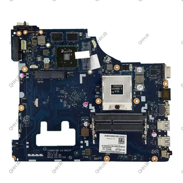 مادربرد لپ تاپ لنوو IdeaPad G500 HM77_VIWGP-GR_LA-9631P VGA-2GB گرافیگ دار-تعمیری