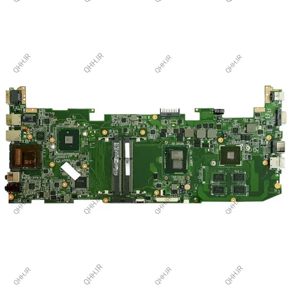 مادربرد لپ تاپ ایسوس U36JC CPU-I5-480 گرافیک دار-Chip حرارت دیده