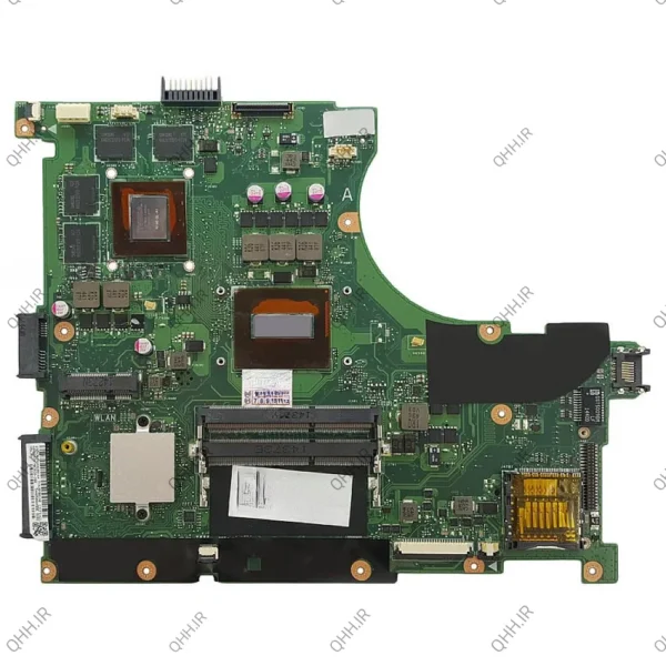 مادربرد لپ تاپ ایسوس N56JR CPU-I7-4 2GB گرافیک دار