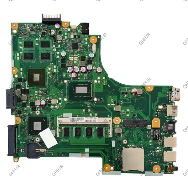 مادربرد لپ تاپ ایسوس X450CC_CPU-I7-3_40Pin_4GB-2GB گرافیک دار-مشابه X450EP