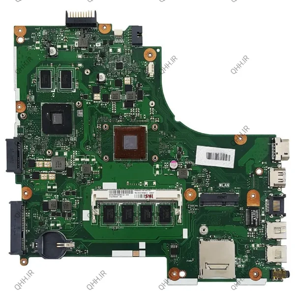 مادربرد لپ تاپ ایسوس X450EP CPU-A4-5000_40Pin_2GB-1GB گرافیک دار-مشابه X450CC