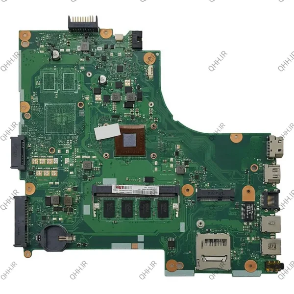 مادربرد لپ تاپ ایسوس X450EP CPU-E1-2100_Rev 2.0_LED-40Pin_Ram 2GB بدون گرافیک