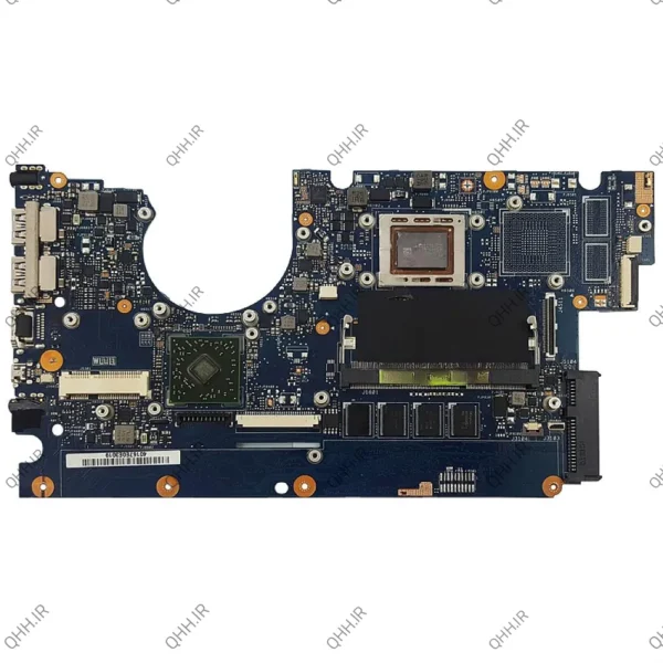مادربرد لپ تاپ ایسوس VivoBook U38DT CPU-A8-5545_Ram-2GB بدون گرافیک