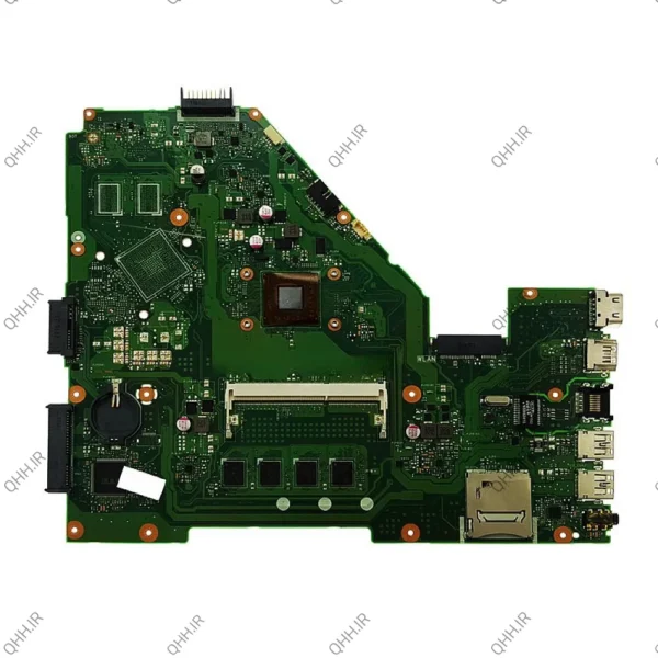 مادربرد لپ تاپ ایسوس X550WE-X550WAK CPU-AMD-E1-2100_LED-30Pin_Ram-4GB بدون گرافیک