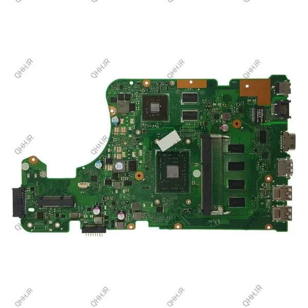 مادربرد لپ تاپ ایسوس X555DG-A555-K555_CPU-A4-7210_Rev 2.1_EDP_Ram-4GB_VGA-1GB گرافیک دار