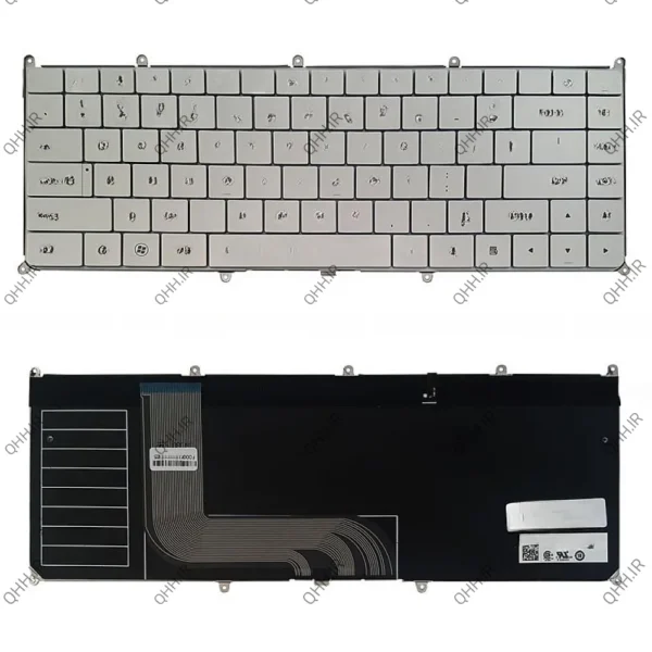 کیبرد لپ تاپ دل XPS Adamo13 نقره ای