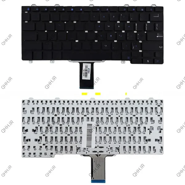 کیبرد لپ تاپ دل Latitude E7270 مشکی-اینترکوچک بدون فریم