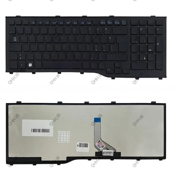 کیبرد لپ تاپ فوجیتسو Lifebook AH532 مشکی-اینتربزرگ با فریم