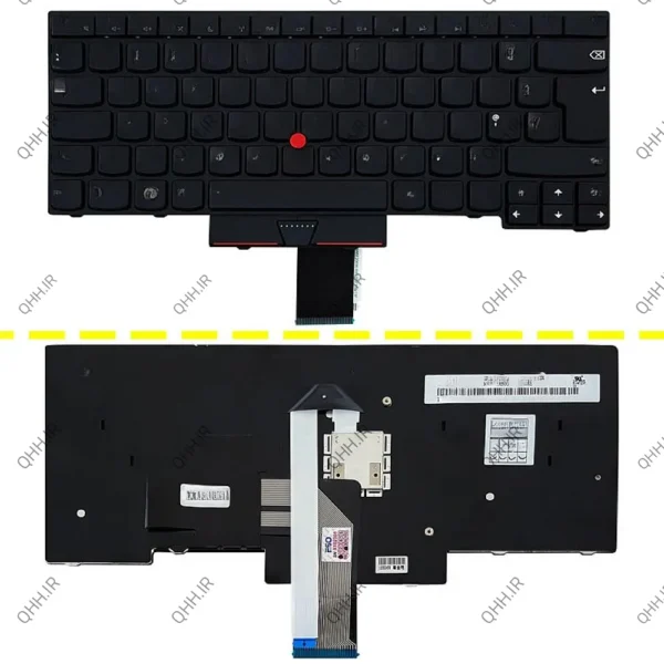 کیبرد لپ تاپ لنوو ThinkPad Edege E430 مشکی-با موس-با فریم