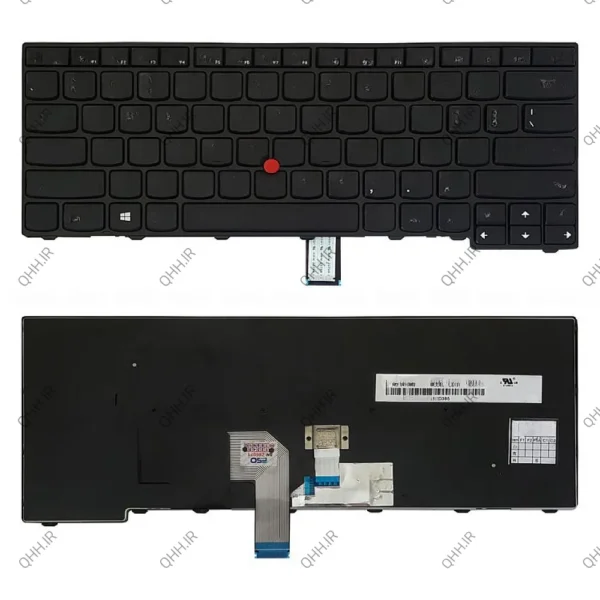 کیبرد لپ تاپ لنوو ThinkPad E431 مشکی-با موس-با فریم