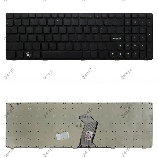 کیبرد لپ تاپ لنوو IdeaPad Z560-G570 مشکی-با فریم