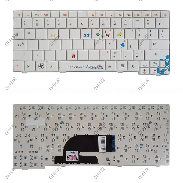 کیبرد لپ تاپ لنوو IdeaPad S10-2 سفید