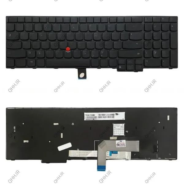 کیبرد لپ تاپ لنوو ThinkPad E570 مشکی-با موس-با فریم