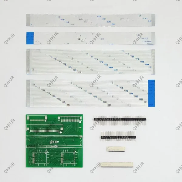 تبدیل پروگرمر کیبردی Zif ITE برای RT809 همراه فلت ریبون و سوکت