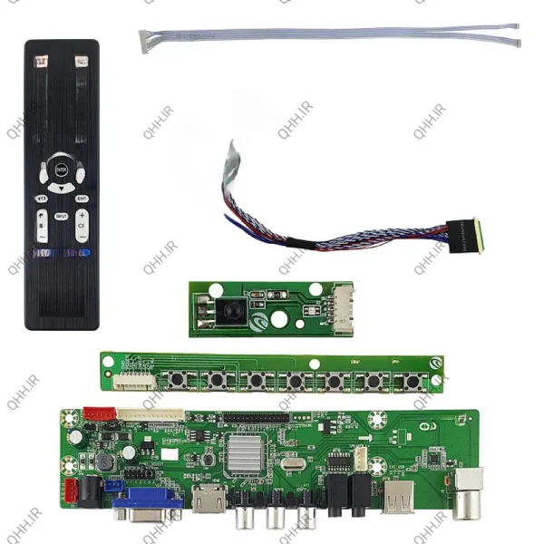 مبدل HDMI To LVDS HDV56R-AS V2.1 Universal با فلت FHD