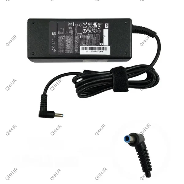 آداپتور لپ تاپ اچ پی 19.5V 4.62A Gimo Plus سر فیش آبی