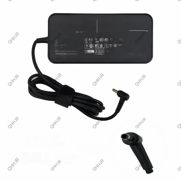 آداپتور لپ تاپ ایسوس 19V 6.32A Slim Gimo Plus زنبوکی سوزن دار