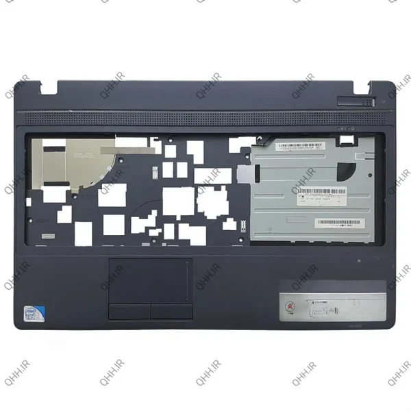 قاب کنار کیبرد لپ تاپ ایسر TravelMate 5742 طوسی-رم ریدر راست خط و خش دار