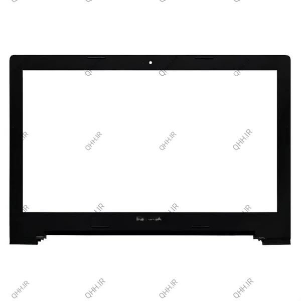 قاب جلو ال سی دی لپ تاپ لنوو Ideapad G50-70_Z50-70 مشکی-یک میکروفن با لوگو خط و خش دار
