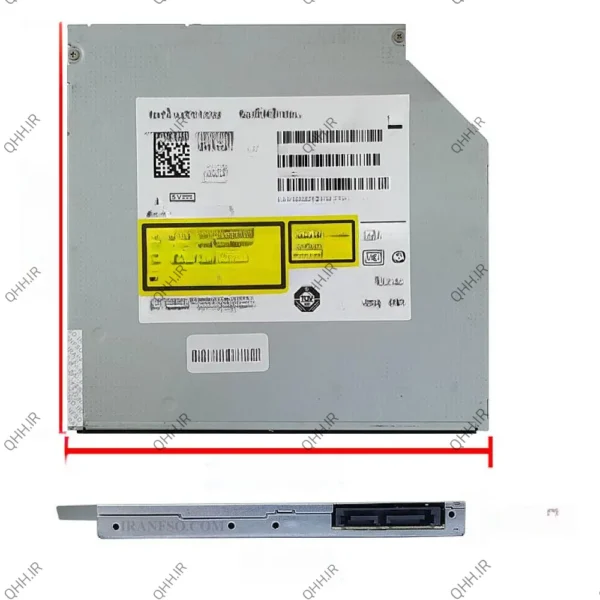 درایو لپ تاپ دی وی دی رایتر H.L Sata SuperSlim 9.5mm ریفر