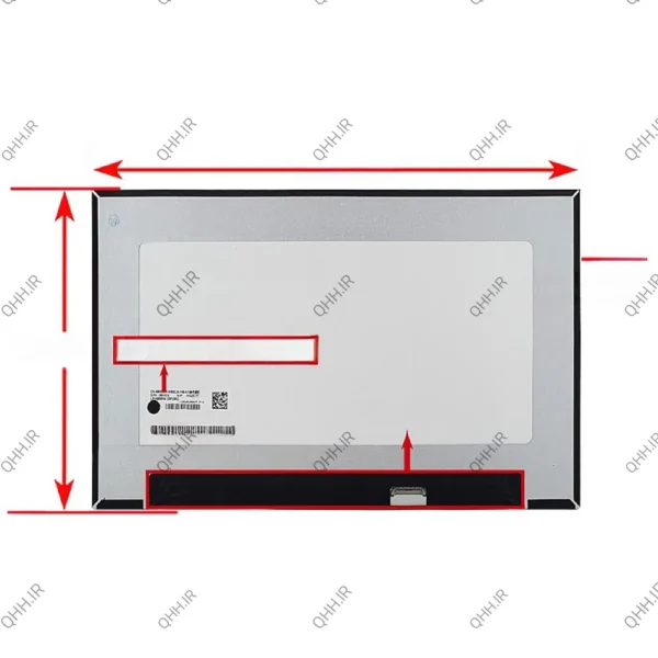 ال ای دی لپ تاپ ال جی 14.0 نازک مات 30 پین Full HD-IPS_315x186x5.2mm بدون جاپیچ برد پشت LED سوکت از پایین