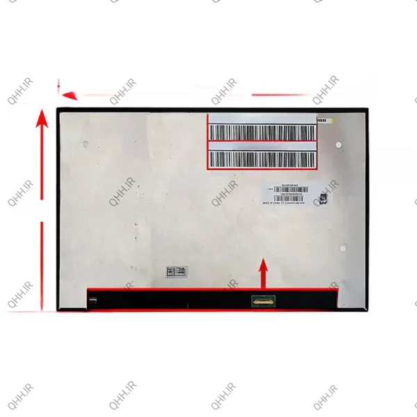 ال ای دی لپ تاپ 15.6 BOE نازک مات 30 پین FHD-IPS بدون جاپیچ 350x206x3.2mm برد پشت LED