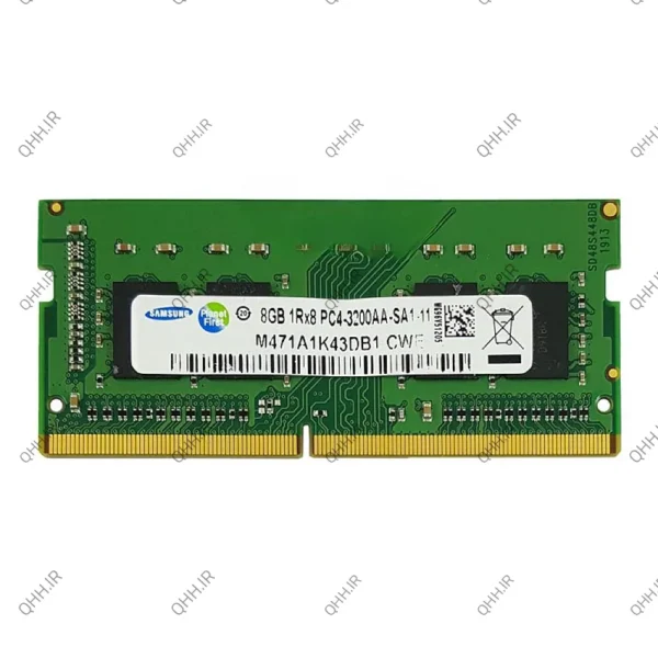 رم لپ تاپ 8 گیگ سامسونگ DDR4-3200 MHZ 1.2V