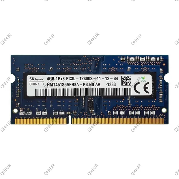 رم لپ تاپ 4 گیگ Hynix DDR3-PC3L-1600-12800 MHZ 1.35V