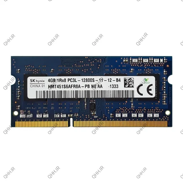 رم لپ تاپ 4 گیگ Hynix DDR3-PC3L-1600-12800 MHZ 1.35V