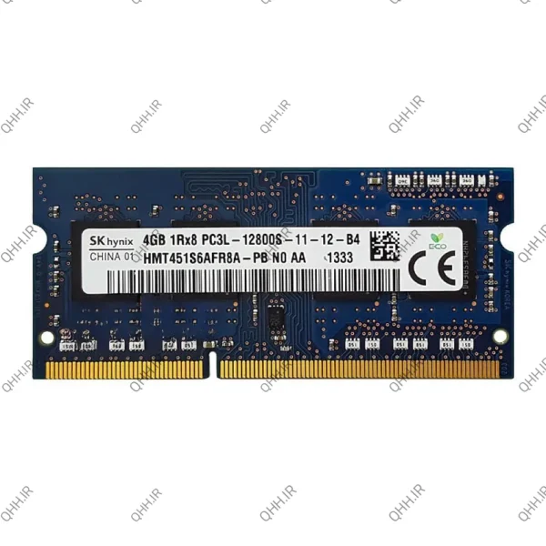رم لپ تاپ 4 گیگ Hynix DDR3-PC3L-1600-12800 MHZ 1.35V