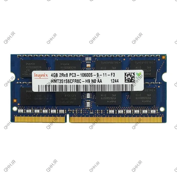 رم لپ تاپ 4 گیگ Hynix DDR3-1333-10600 MHZ 1.5V
