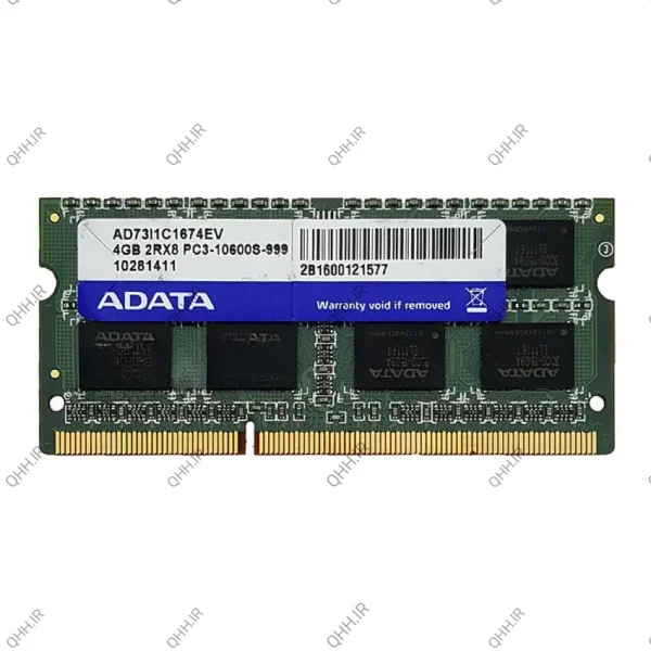 رم لپ تاپ 4 گیگ Adata DDR3-1333-10600 MHZ 1.5V