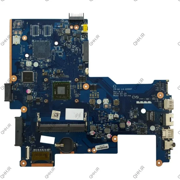 مادربرد لپ تاپ اچ پی Pavilion 15-G AMD A8-6410_ZS051_LA-A996P EDP-30Pin بدون گرافیک