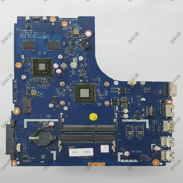 مادربرد لپ تاپ لنوو IdeaPad B50-45 CPU-AMD-A8_ZAWBA-BB_LA-B291P گرافیک دار