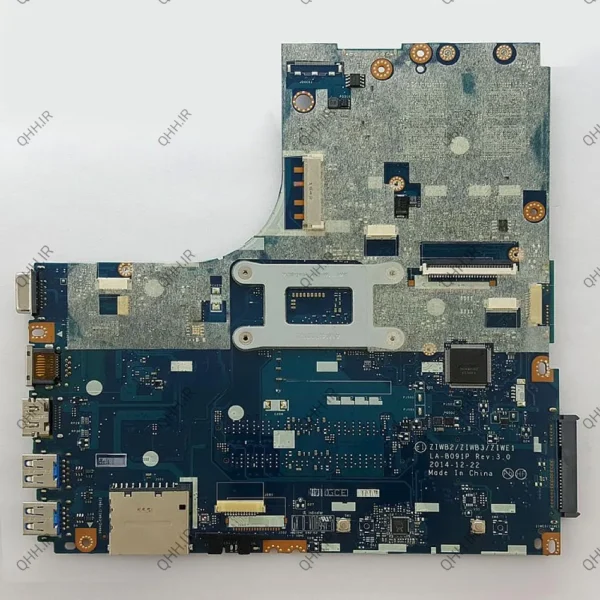 مادربرد لپ تاپ لنوو IdeaPad B50-80_IP305_CPU-I7-5_ZIWB2_ZIWB3_ZIWE1_LA-B091P_M330_2GB گرافیک دار