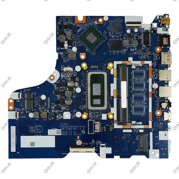 مادربرد لپ تاپ لنوو IdeaPad L340-15IWL_CPU-I5-8265U_FG7N0_FG540_FG740_FV741_NM-C092_VGA-1GB گرافیک دار