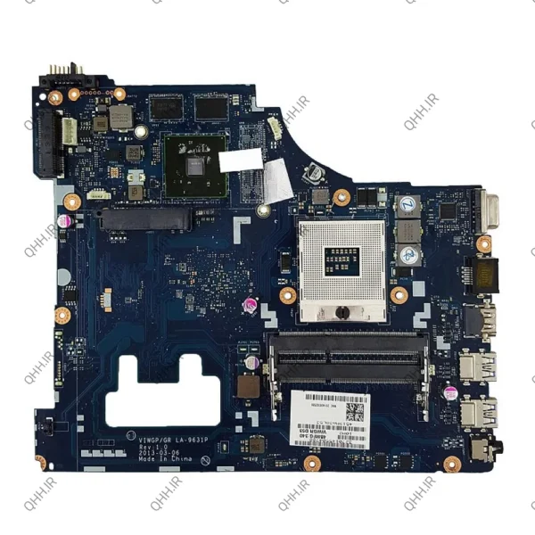مادربرد لپ تاپ لنوو IdeaPad G500 HM77_VIWGP-GR_LA-9631P VGA-2GB گرافیگ دار-تعمیری