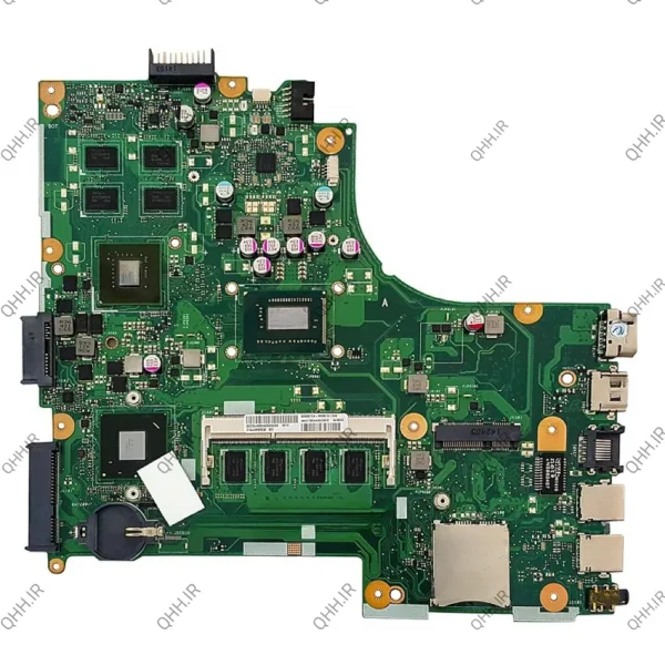 مادربرد لپ تاپ ایسوس X450CC_CPU-I7-3_40Pin_4GB-2GB گرافیک دار-مشابه X450EP