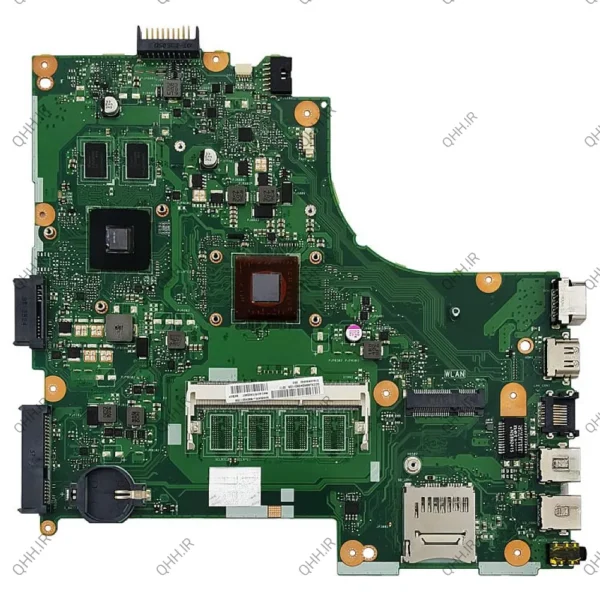 مادربرد لپ تاپ ایسوس X450EP CPU-A4-5000_40Pin_VGA-1GB گرافیک دار-مشابه X450CC