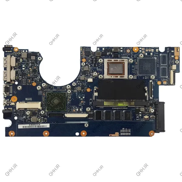 مادربرد لپ تاپ ایسوس VivoBook U38DT CPU-A8-5545_Ram-2GB بدون گرافیک