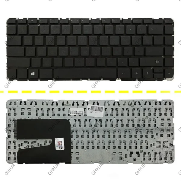 کیبرد لپ تاپ اچ پی Keyboard HP Pavilion 14-N Black-WithOut Frame