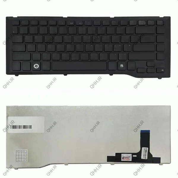 کیبرد لپ تاپ فوجیتسو Lifebook LH532 مشکی-اینترکوچک با فریم