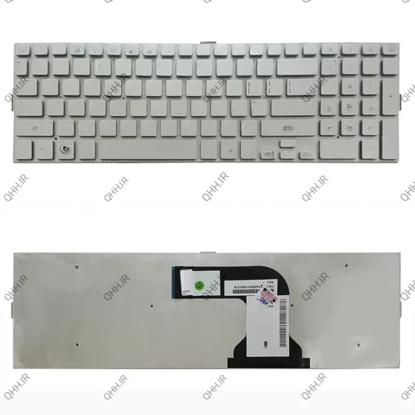 کیبرد لپ تاپ ایسر Aspire 5943 نقره ای-اینترکوچک بدون فریم